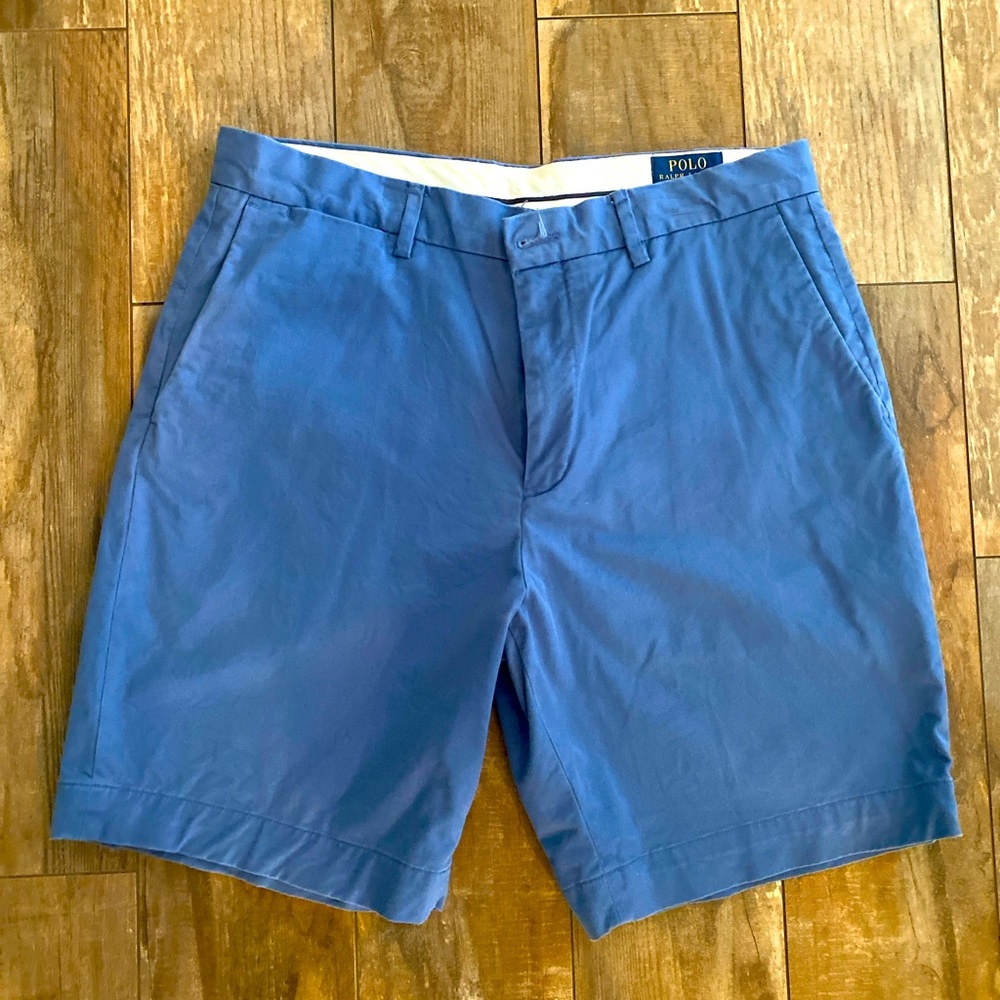 Polo flat front classic fit shorts